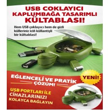 USB ÇOKLAYICI KAPLUMBAĞA KÜLLÜK 